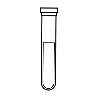 İzole tıp tüp çizmek