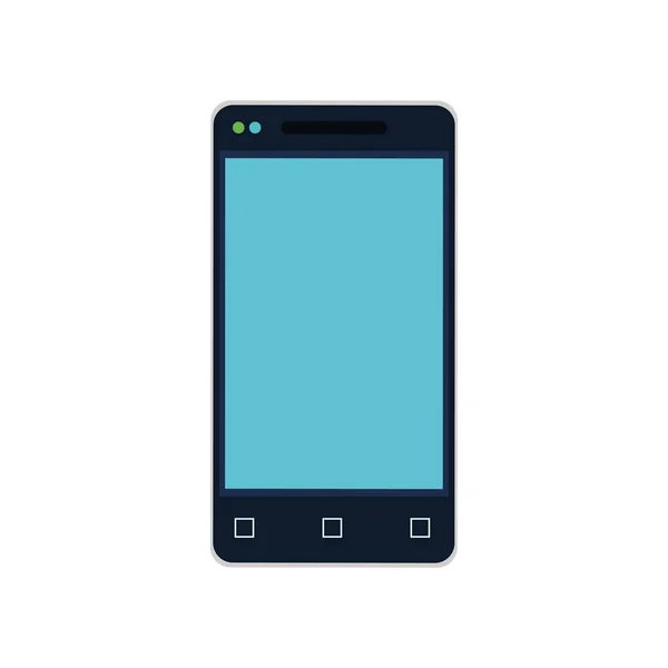 Diseño de dispositivo Smartphone aislado — Vector de stock