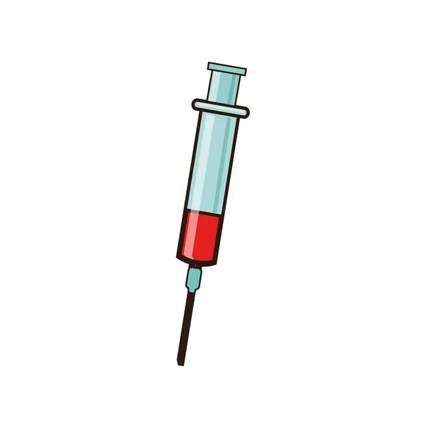 Isolierte Einspritzung — Stockvektor