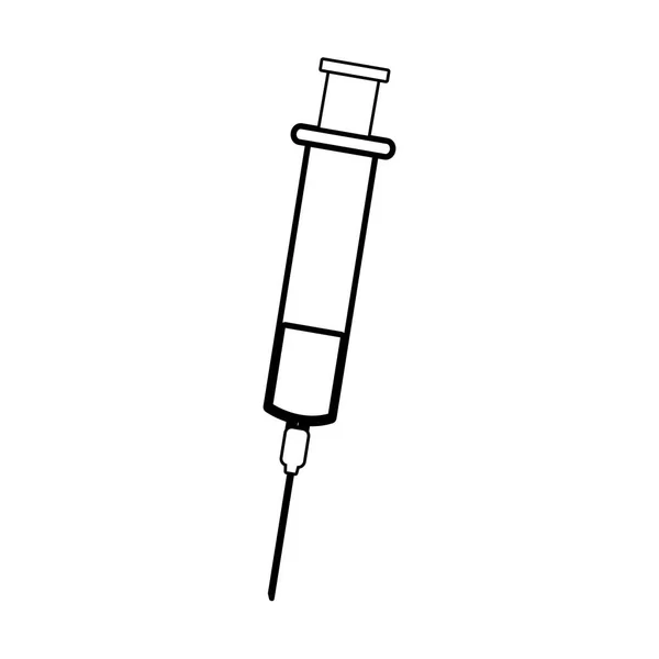 Conception d'injection isolée — Image vectorielle