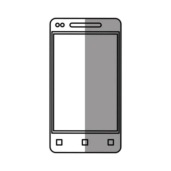 Diseño de dispositivo Smartphone aislado — Vector de stock