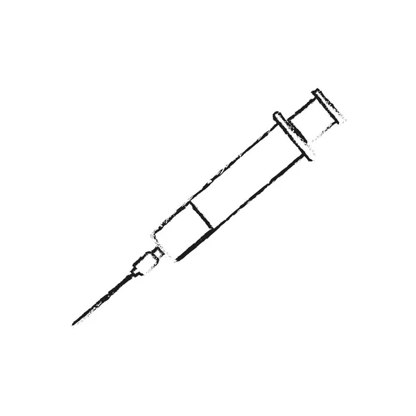 İzole enjeksiyon tasarım — Stok Vektör