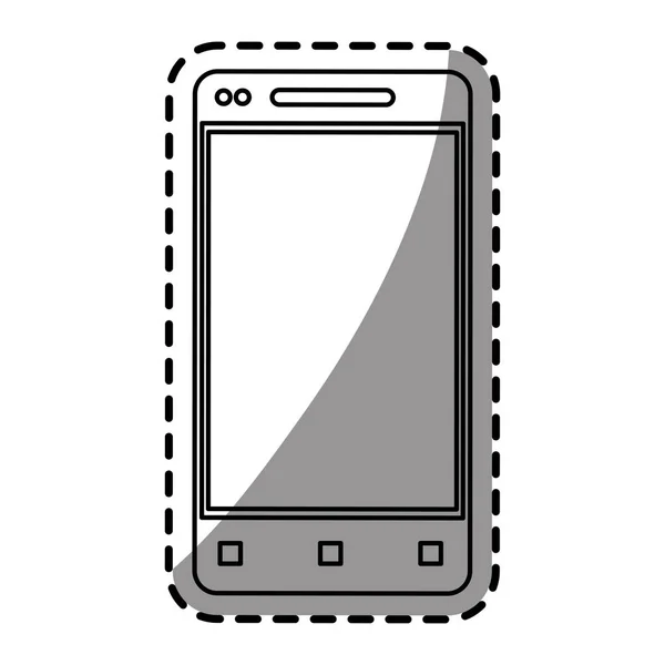 Diseño de dispositivo Smartphone aislado — Vector de stock