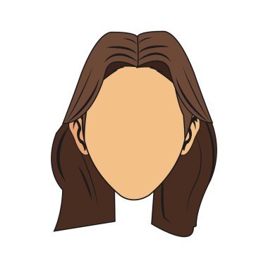 İzole kadın tasarım