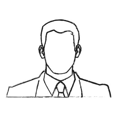 Takım elbise tasarımı ile izole adam