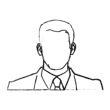 Takım elbise tasarımı ile izole adam