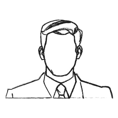 Takım elbise tasarımı ile izole adam