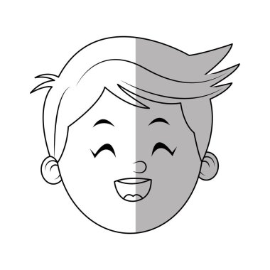 İzole çocuk karikatür tasarım