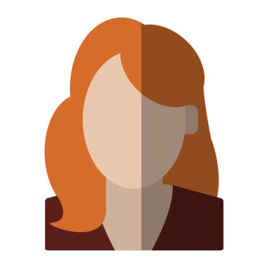 İzole kadın tasarım