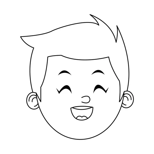 Isolerade boy cartoon design — Stock vektor
