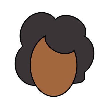 İzole kadın tasarım