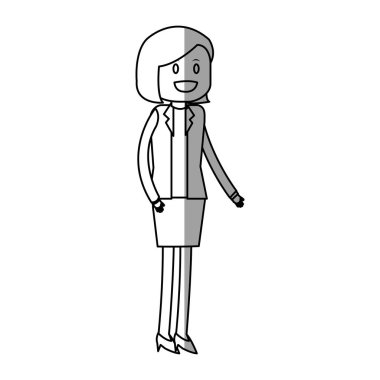 İzole kadın tasarım