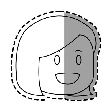 İzole kadın tasarım