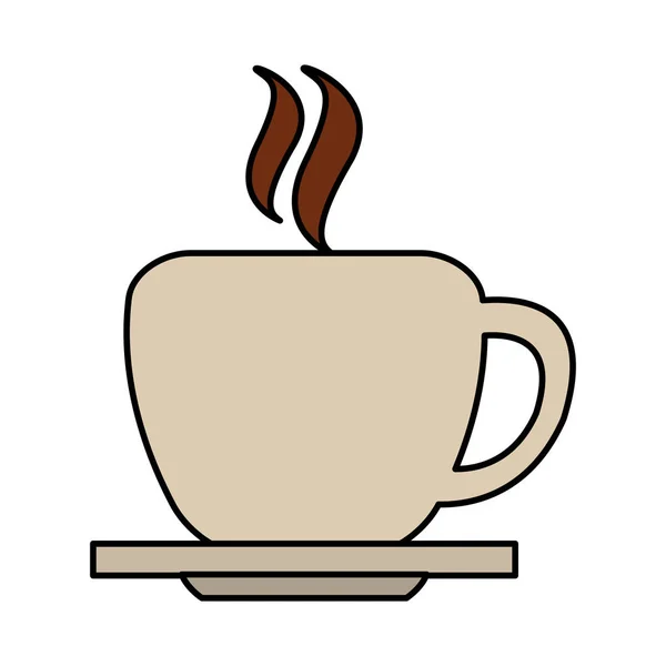 Απομονωμένος Καφές Κύπελλο σχεδιασμός — Διανυσματικό Αρχείο