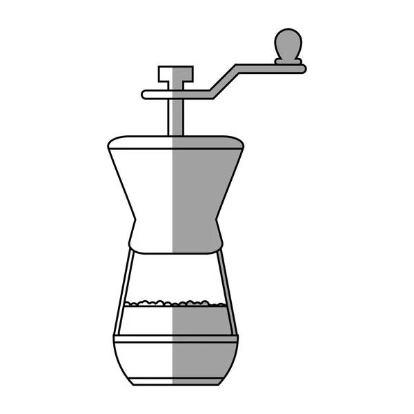 Изолированный дизайн кофейной решетки — стоковый вектор