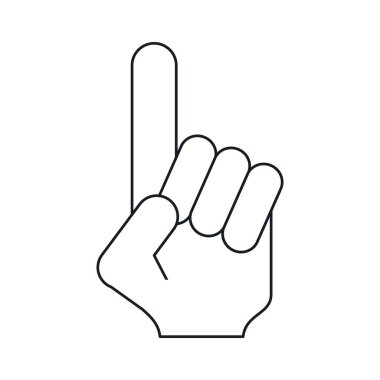 bir numaralı el fan Amerikan futbolu anahat