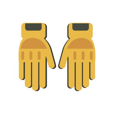 Sarı eldiven koruma itfaiyeci elemanları