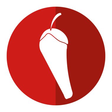 biber biber sebze kırmızı daire gölge