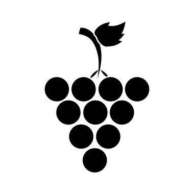 siluet taze üzüm meyve