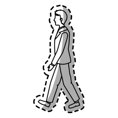 İzole iş adamı tasarım