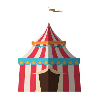 İzole karnaval çadır tasarım