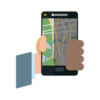 Smartphone gps app tasarım ile