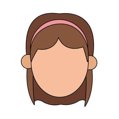 İzole kadın tasarım