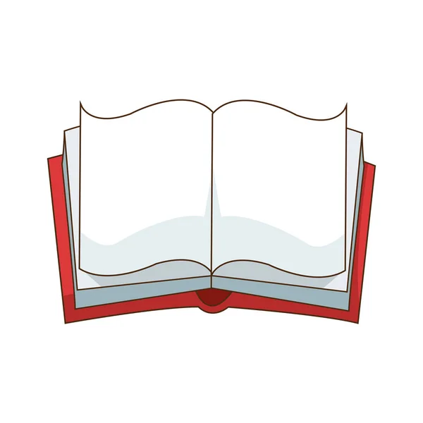 Diseño de libro aislado — Archivo Imágenes Vectoriales