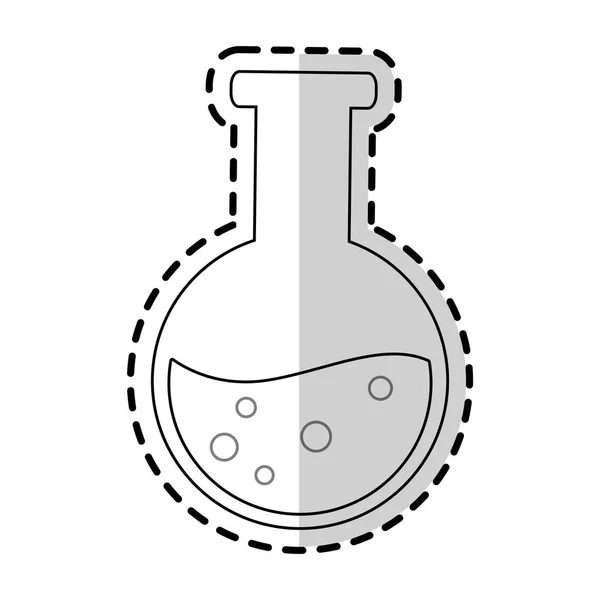 Ізольована flask дизайн — стоковий вектор