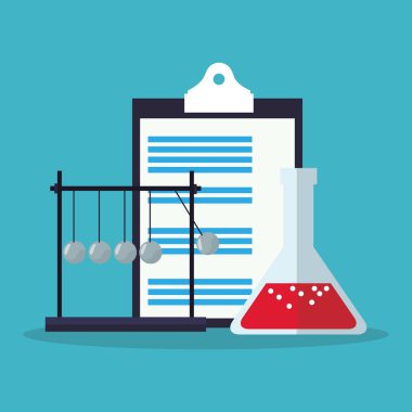 Renkli belge ve şişe tasarımı