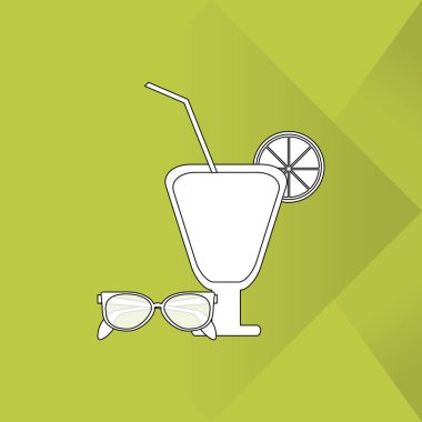 Tatil simgesi tasarım