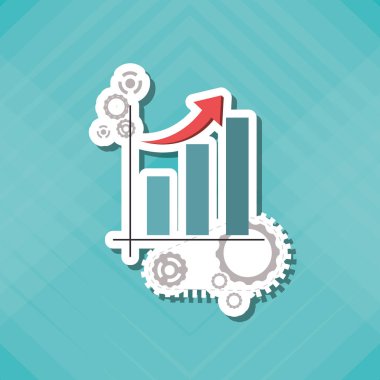 Infographic teknik servis simge tasarım