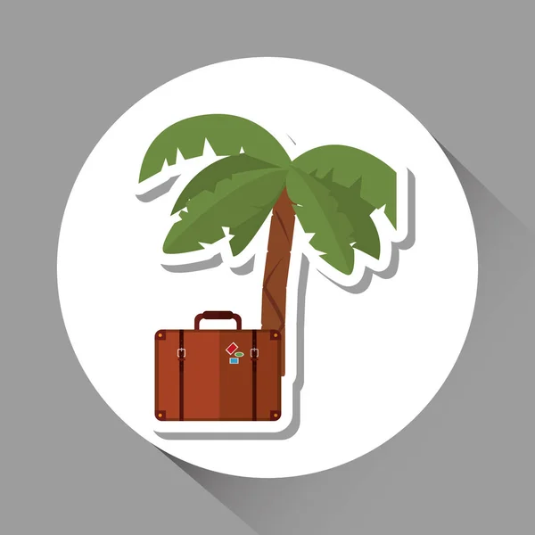 Vacations ikon design — Stock vektor