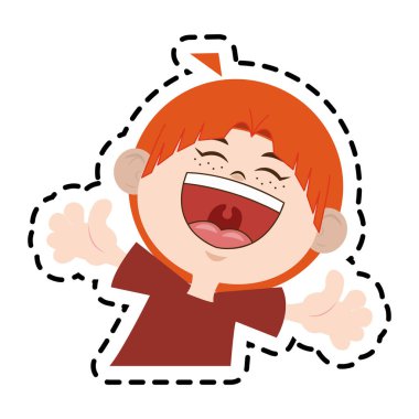 İzole karikatür tasarım