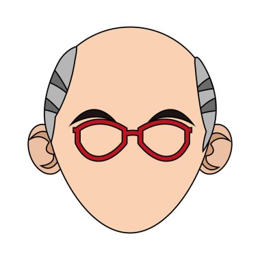 İzole avatar tasarım