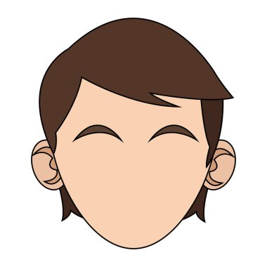 İzole avatar tasarım