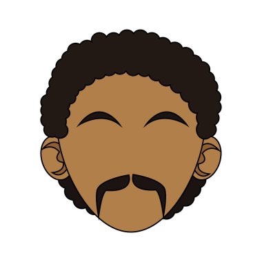 İzole avatar tasarım
