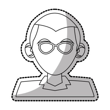 İzole avatar tasarım