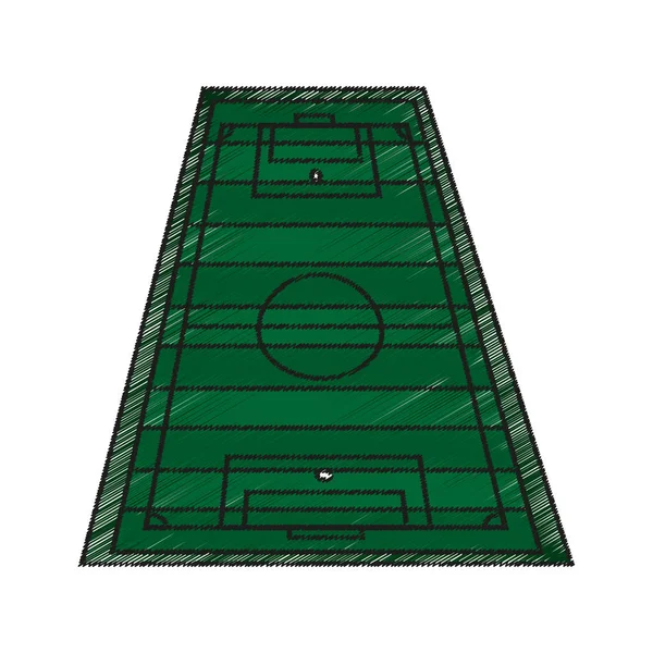 Изолированная лига футбольного дизайна — стоковый вектор