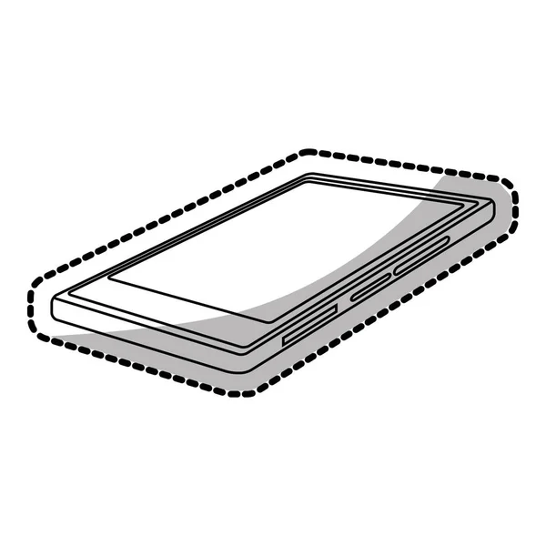 Design de dispositivo Smartphone isolado —  Vetores de Stock