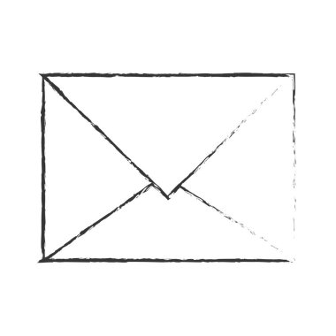 İzole e-posta zarf tasarım