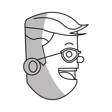 İzole iş adamı tasarım