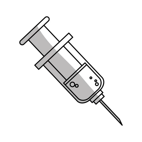 Elszigetelt injekció design — Stock Vector