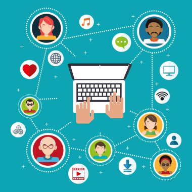 Sosyal Medya Grup apps bağlantı bilgileri