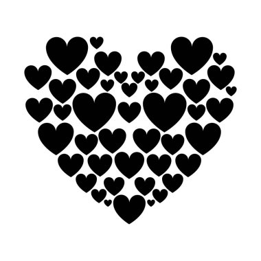 siluet kalpleri sevgi