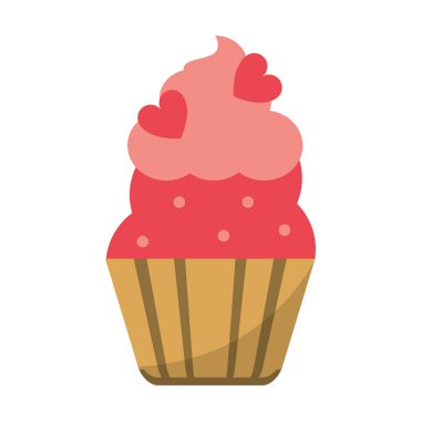 küp kek aşk dekorasyon