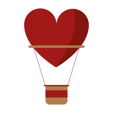 airballon kalp aşk romantik klasik