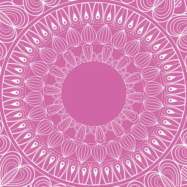 Mandala ritüeller manevi klasik pembe arka plan