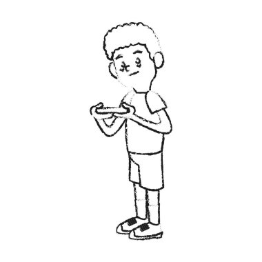 çizgi film çocuk simgesi