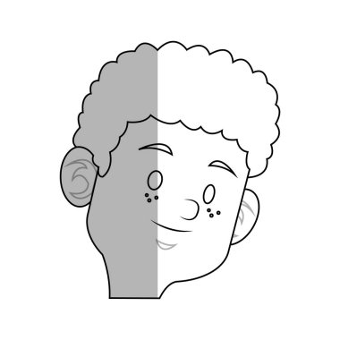 çizgi film çocuk simgesi